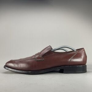 Allen Edmonds Astor Men’s Size 12 A Brown Loafers Leather Slip On Dress Shoe GUC